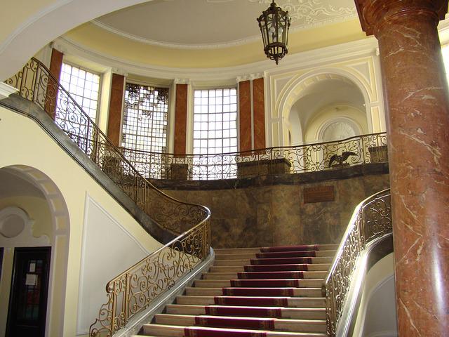 zámecké schodiště